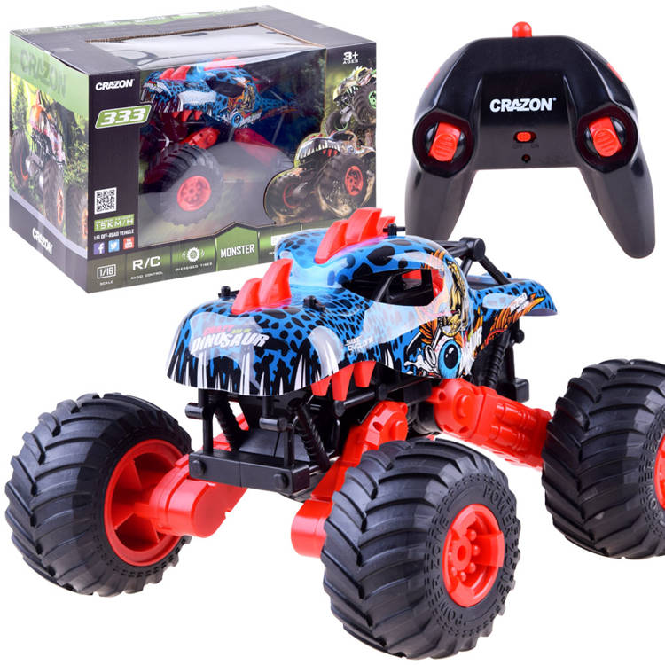 E-shop Auto na diaľkové ovládanie DINO monster 4x4