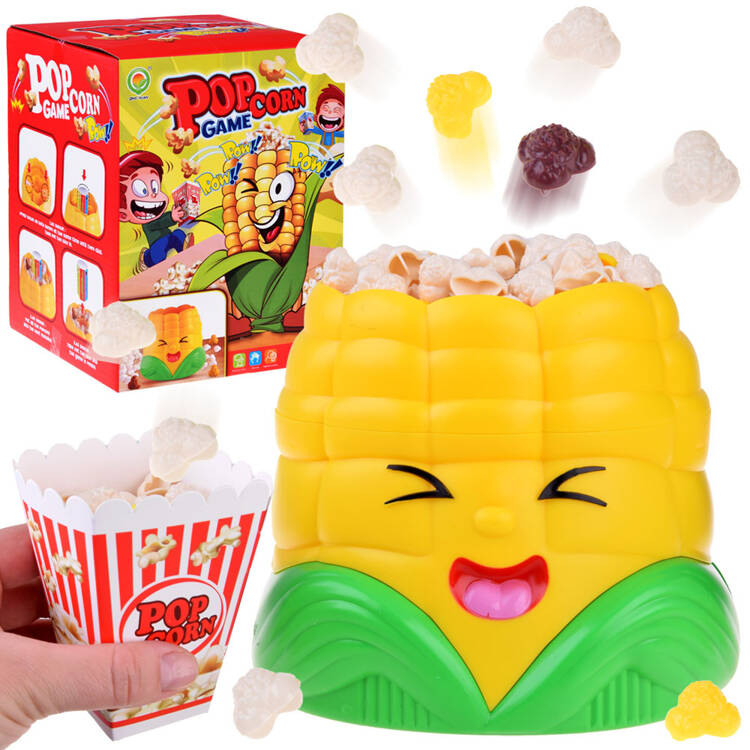 mamido Zručnostná hra POPCORN chyť do téglika