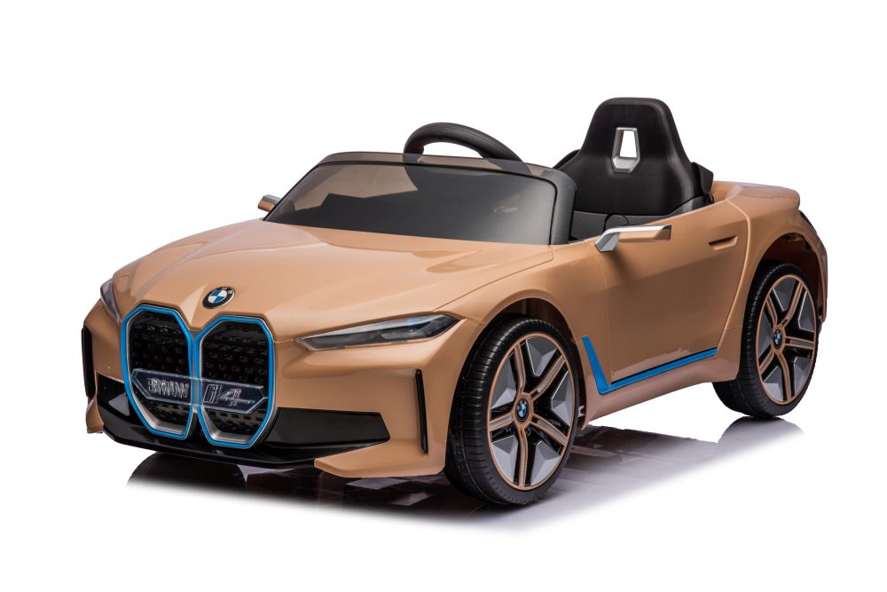 Elektrické autíčko BMW I4 Zlaté 4x4