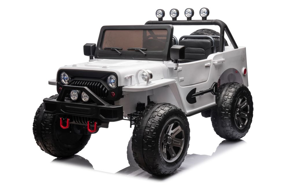 Elektrické autíčko JH-102 biele 4x4