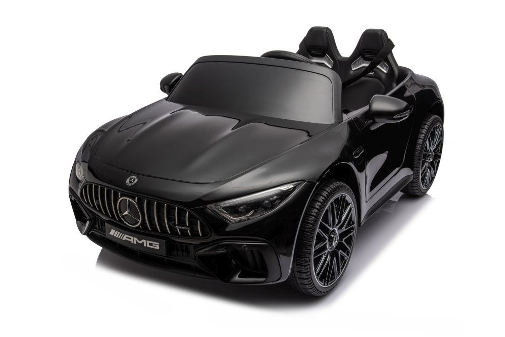 mamido Elektrické autíčko Mercedes AMG SL63 čierne