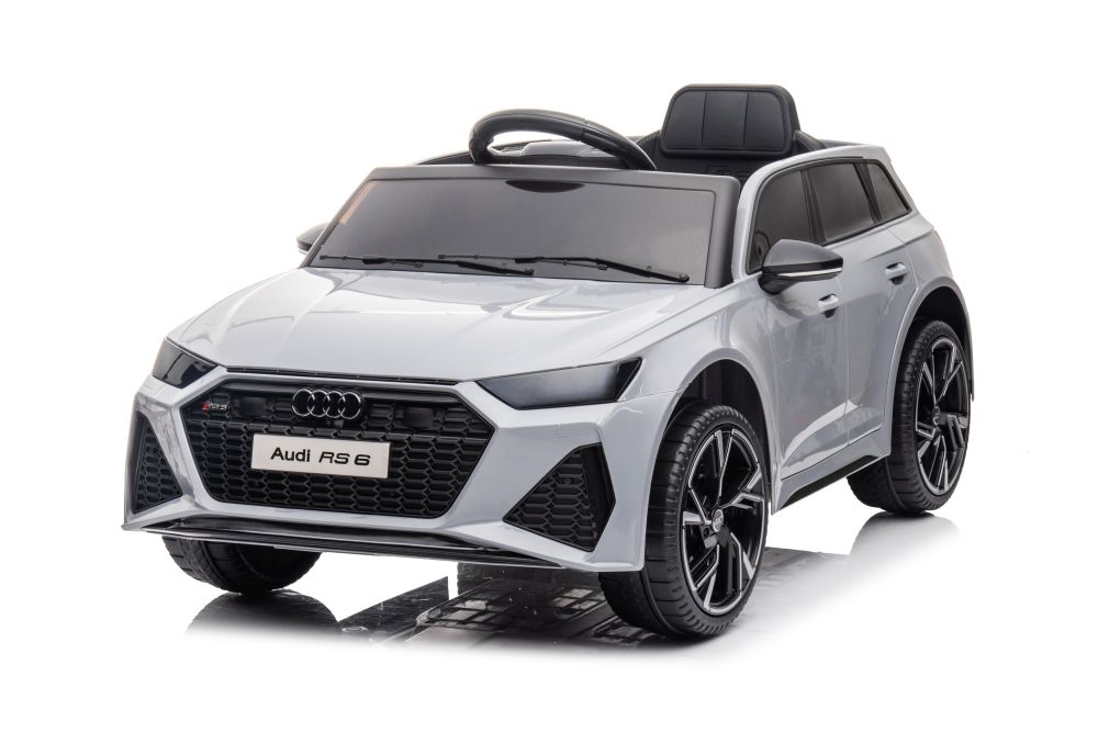Elektrické vozidlo Audi RS6 BRD-2118 sivé