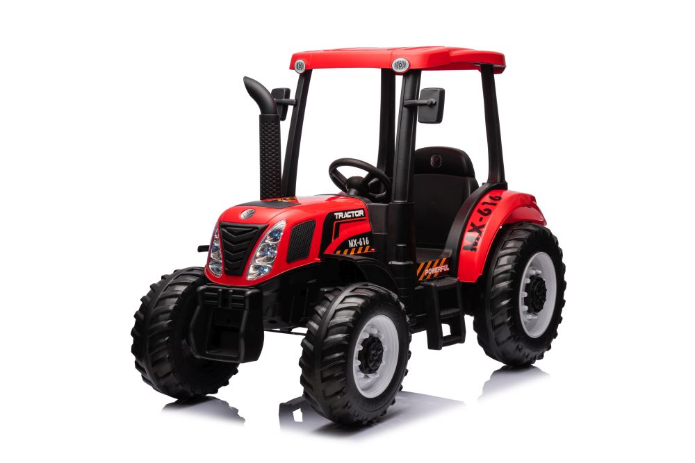 Elektrický traktor A011 24V červený