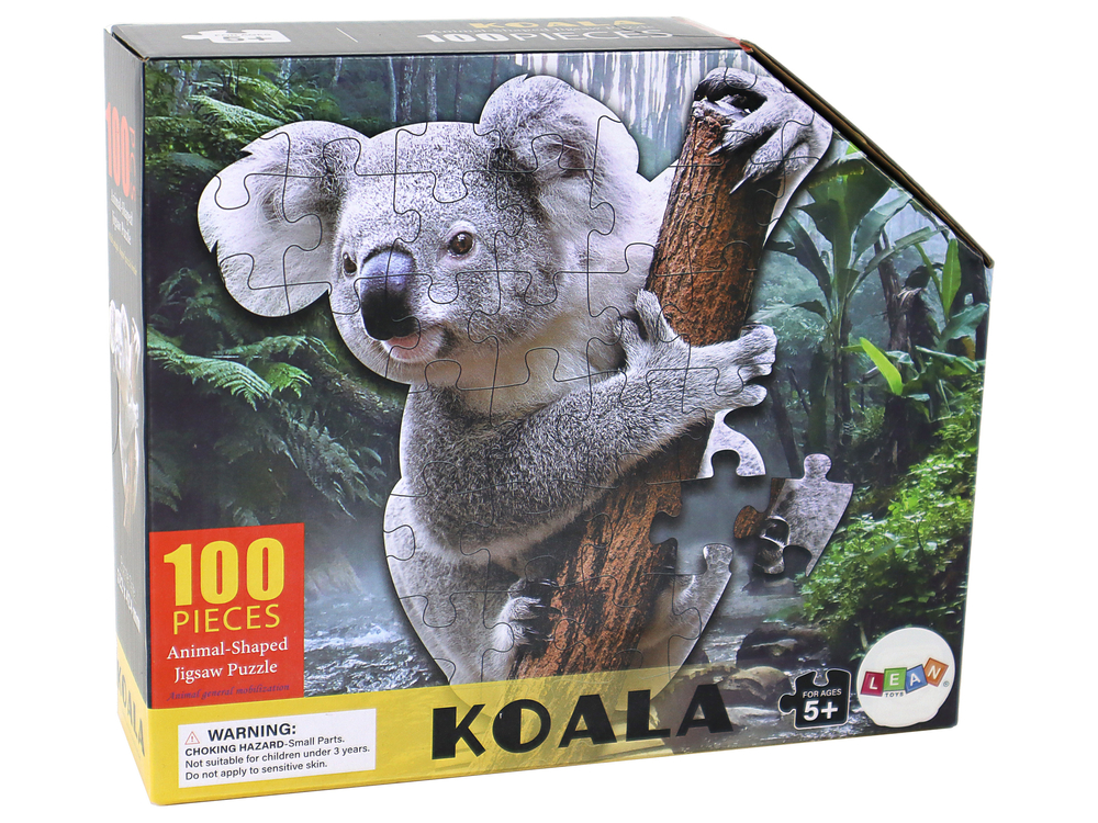 E-shop Puzzle 100 dielov s motívom Koaly na strome Zvieratá