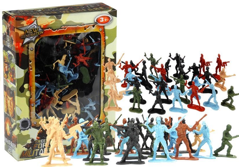 mamido Veľká vojenská sada vojačikov