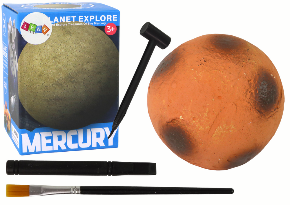 E-shop Vzdelávacia sada Malý archeológ - Vykopávky Drahokamy Planéta Merkúr