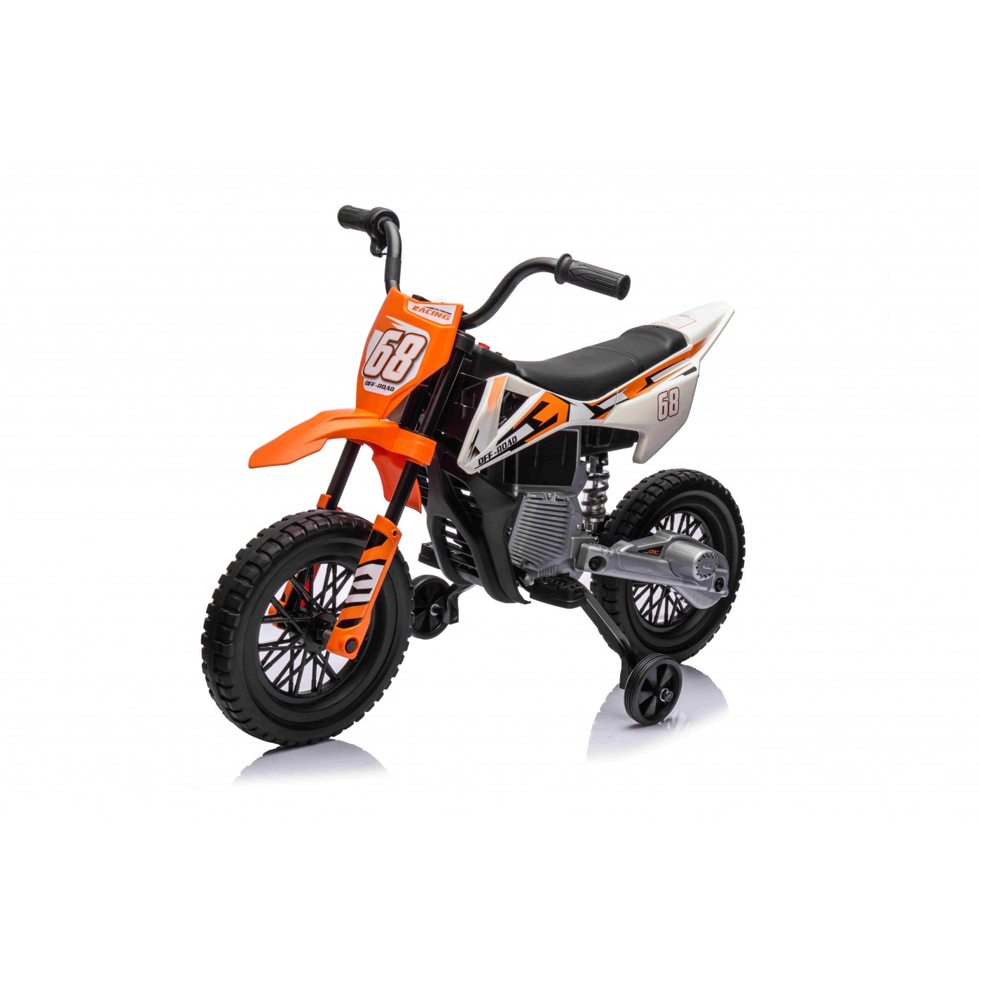 E-shop Detská elektrická motorka Cross Pantone 361C oranžová
