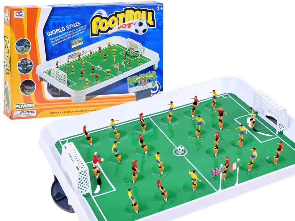 E-shop Detská zručnostná hra, sada stolného futbalu s pružinovými hráčmi, XXL hračka