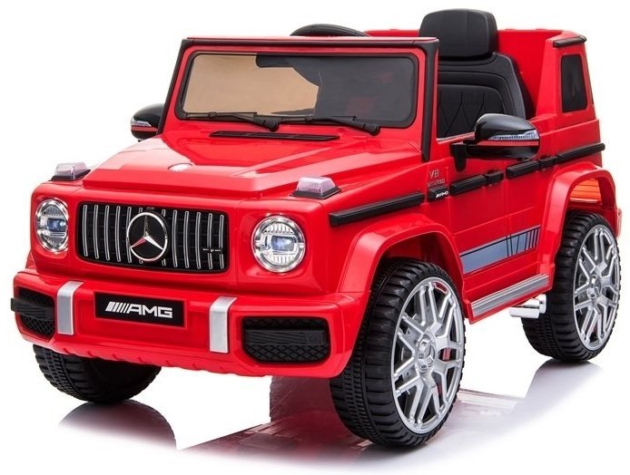 mamido Elektrické autíčko Mercedes G63 AMG Červená
