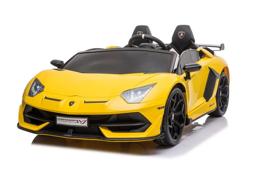 Detské elektrické autíčko Lamborghini Aventador SX2028 žlté