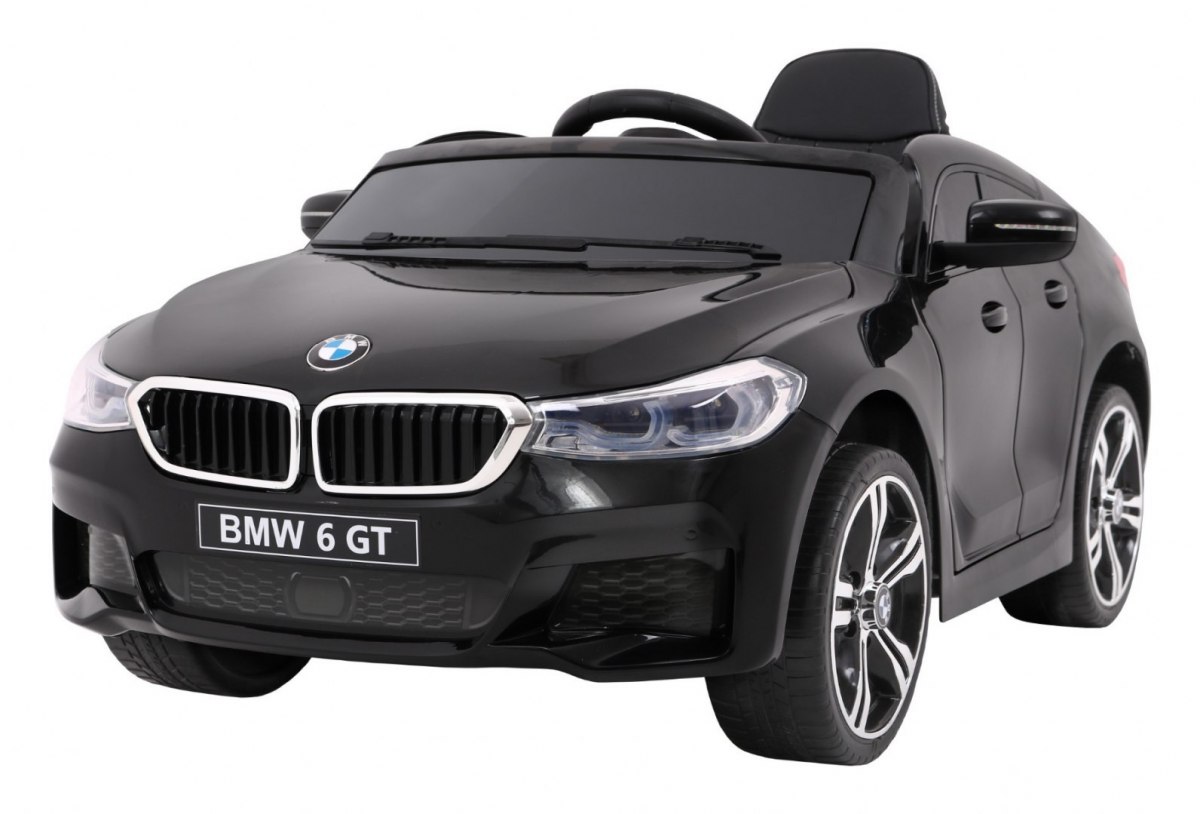 mamido Elektrické autíčko BMW 6 GT čierne VYSTAVENÝ KUS