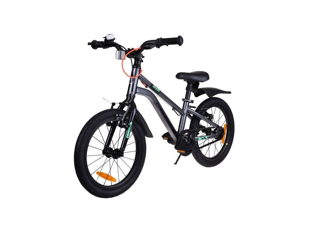 Detský bicykel RoyalBaby Kable-Belt 16" strieborný