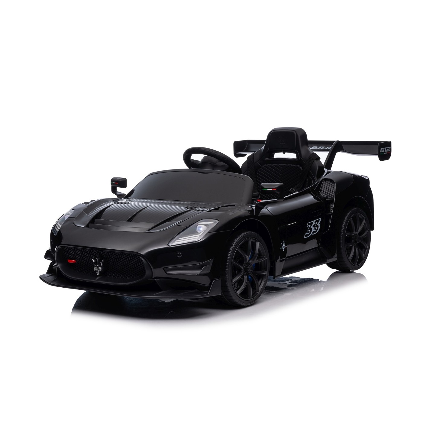 Elektrické autíčko Maserati MC20 GT2 4x4 čierne
