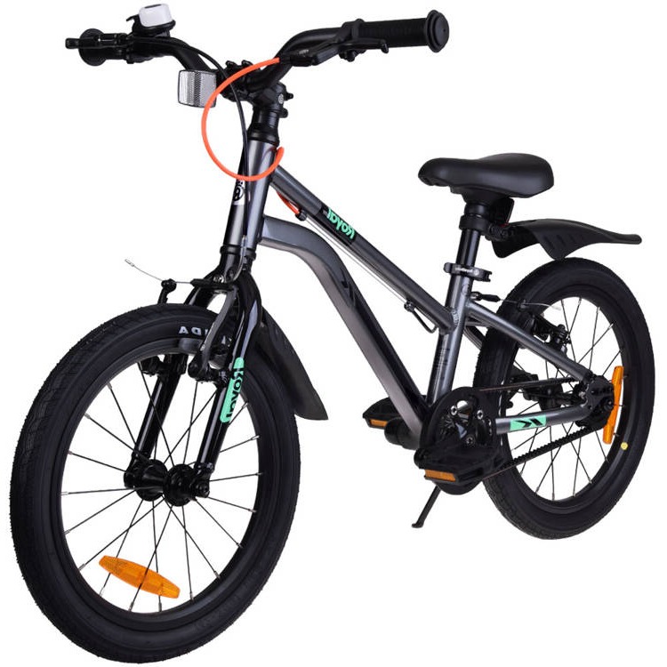 Detský bicykel RoyalBaby Kable-Belt 18" strieborný