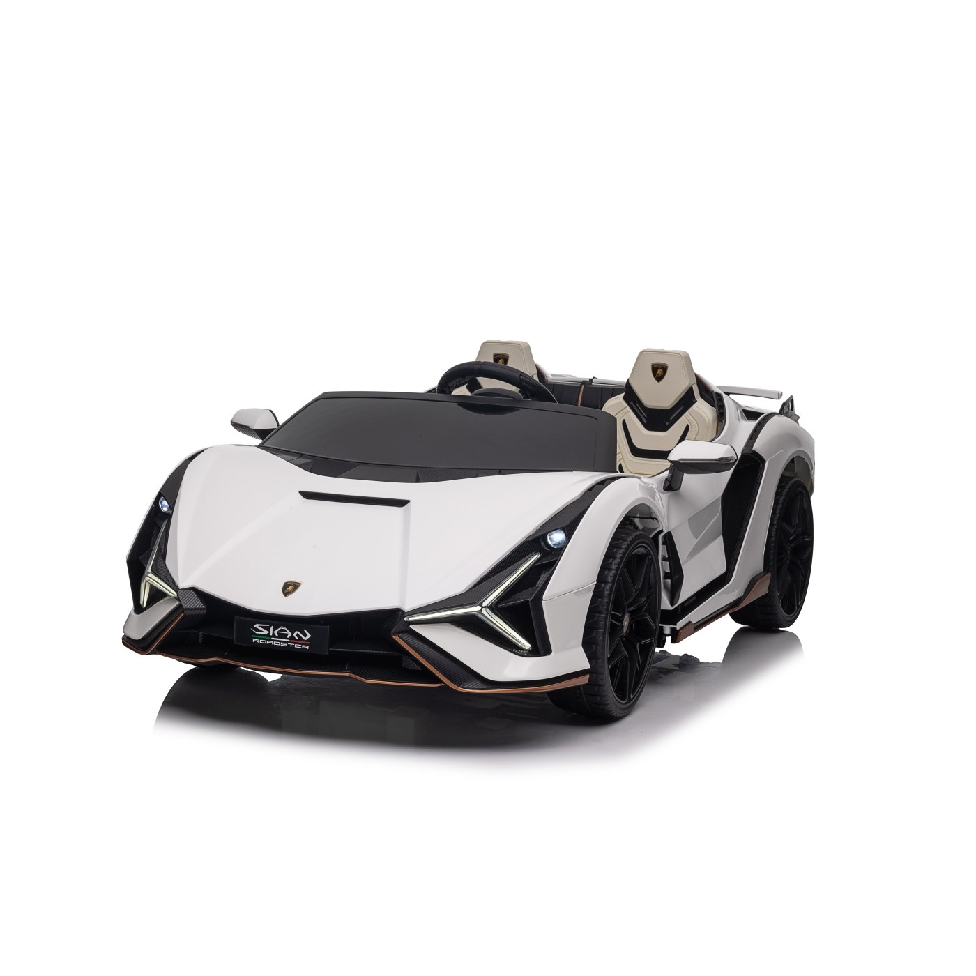 Elektrické autíčko Lamborghini SIAN 400W 24V biele