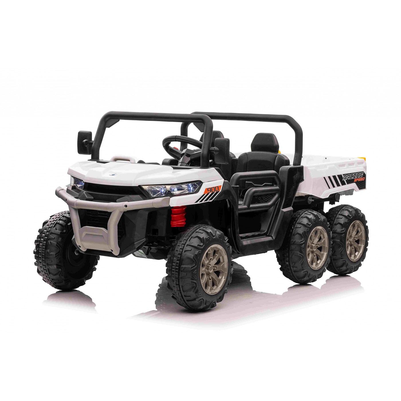 Elektrické autíčko Farmer Truck Speed ​​900 biele