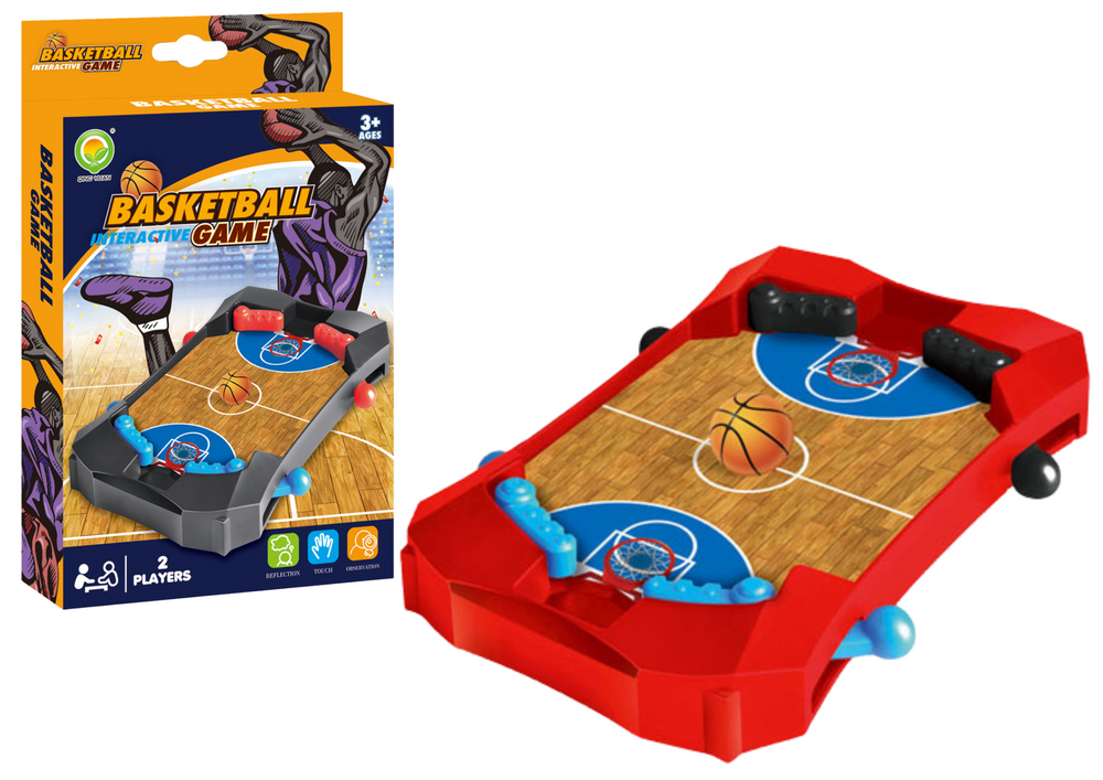 mamido Hra zručnosti mini basketbal červený