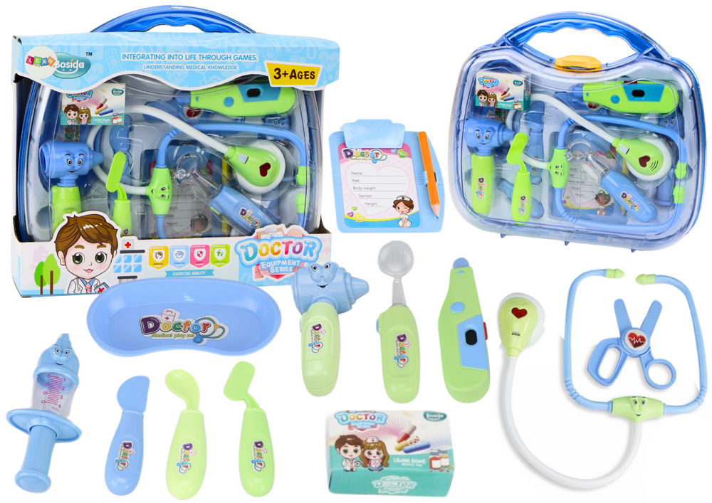 mamido Lekárska sada malého doktora v kufríku so svetlami a zvukmi modrá