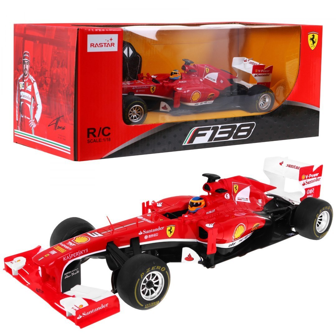 E-shop Rastar Rastar Formula na diaľkové ovládanie Ferrari F1 1:18