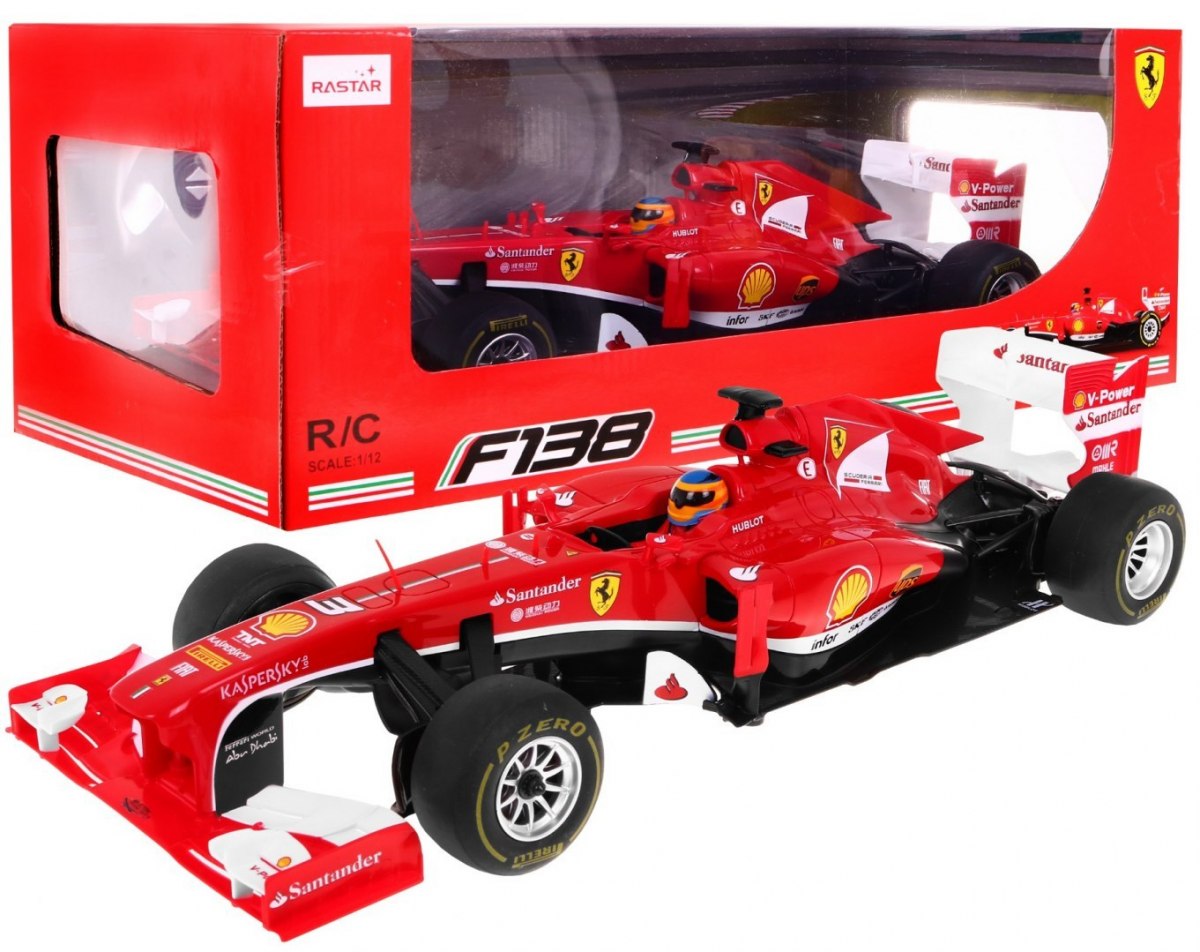 E-shop Rastar Rastar Formula na diaľkové ovládanie R / C Ferrari F1 1:12