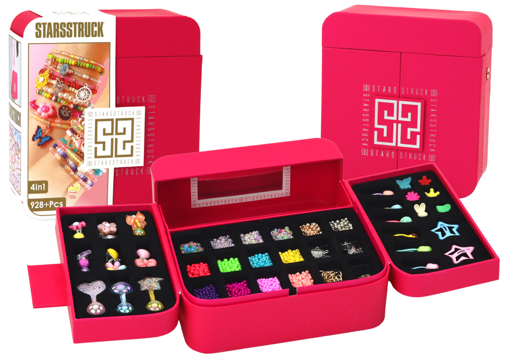 mamido Súprava krásy na tvorbu šperkov v šperkovnici - prívesky a sponky