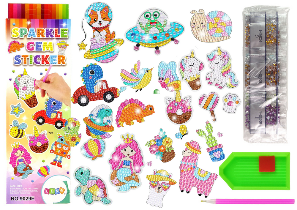 mamido Samolepky na vykladanie diamanty Diamantové vyšívanie