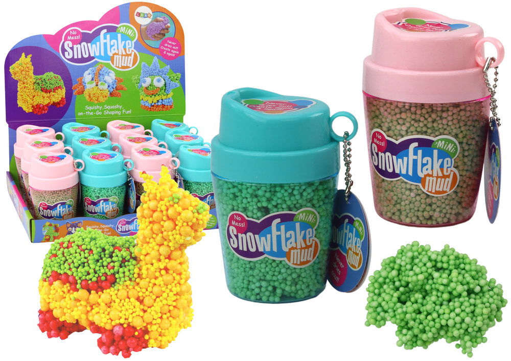 mamido Squishy guličky z polystyrénu v tégliku zelená