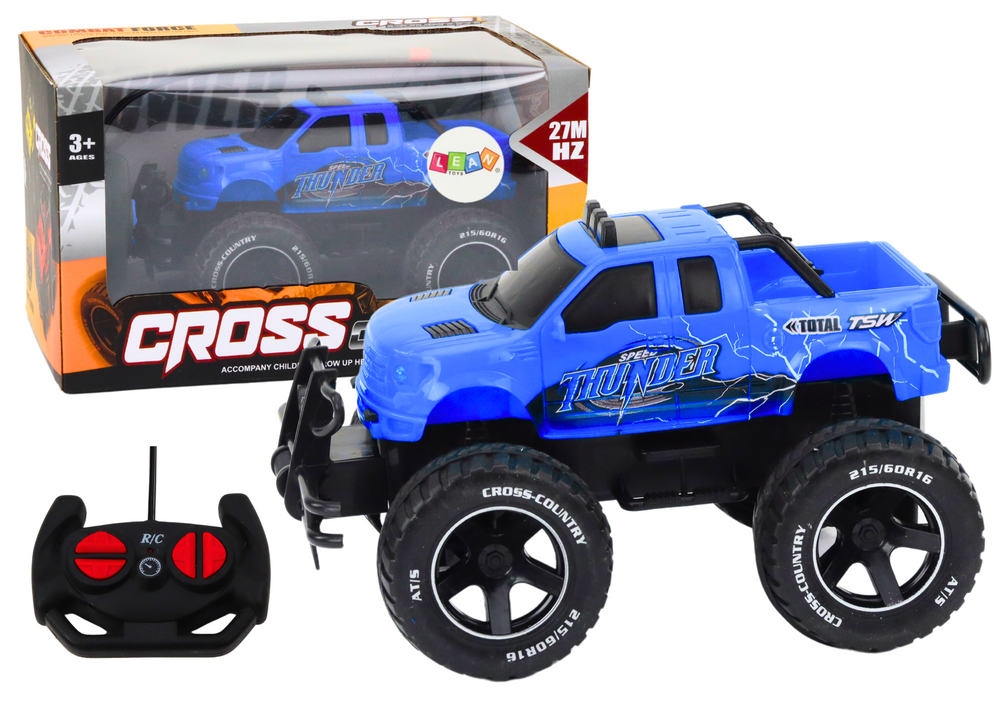 mamido Terénne RC Auto na Diaľkové Ovládanie 1:18 Modré
