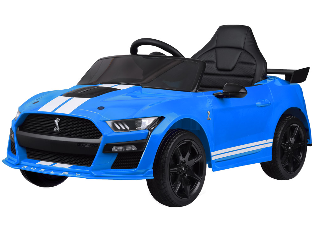 Detské elektrické autíčko Ford Mustang Shelby GT500 modré