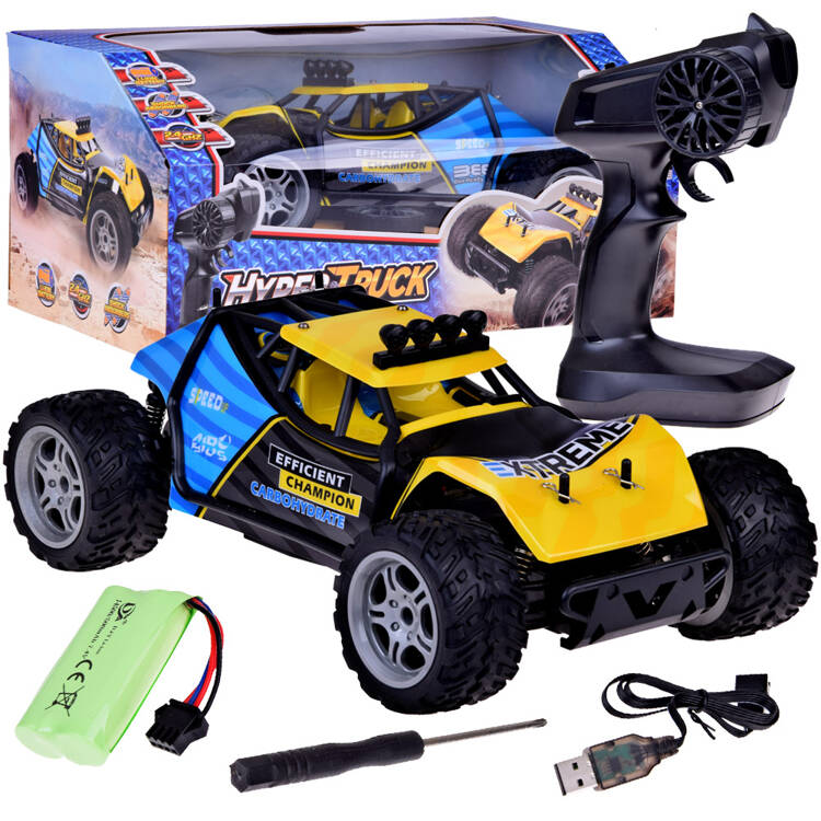 mamido Auto na diaľkové ovládanie HYPER TRUCK OFF-ROAD zelené
