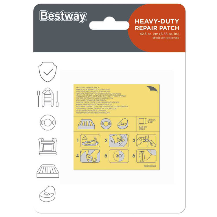 mamido Bestway Samolepiaca opravná sada záplat 62068