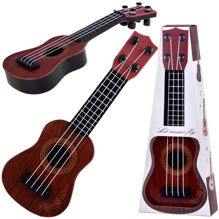 mamido Detská mini gitara ukulele 25 cm modrá