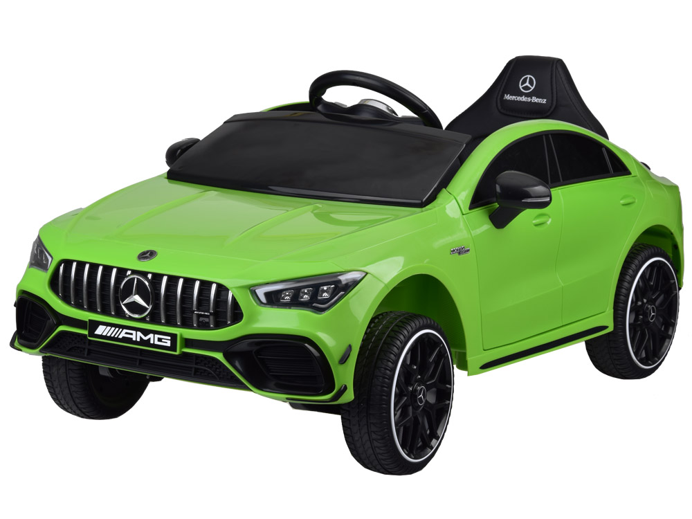 Detské elektrické autíčko Mercedes AMG CLA 45s zelené