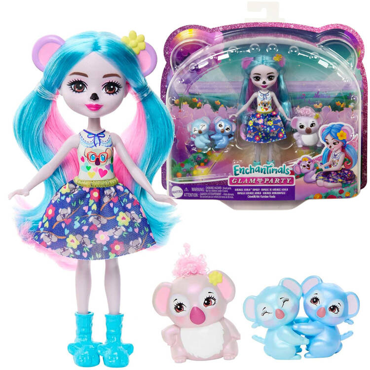 Enchantimals bábika Kwala Koala rodinka pánd Joette