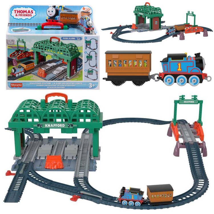 Fisher-Price Vláčik Tomáš a priatelia Stanica Grodkov mašinka