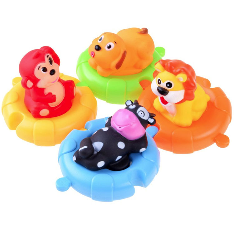 mamido Gumové zvieratká na plávajúcich puzzle