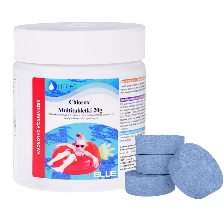 mamido Chlorox multitablety 20g chémie do bazéna 0,5kg