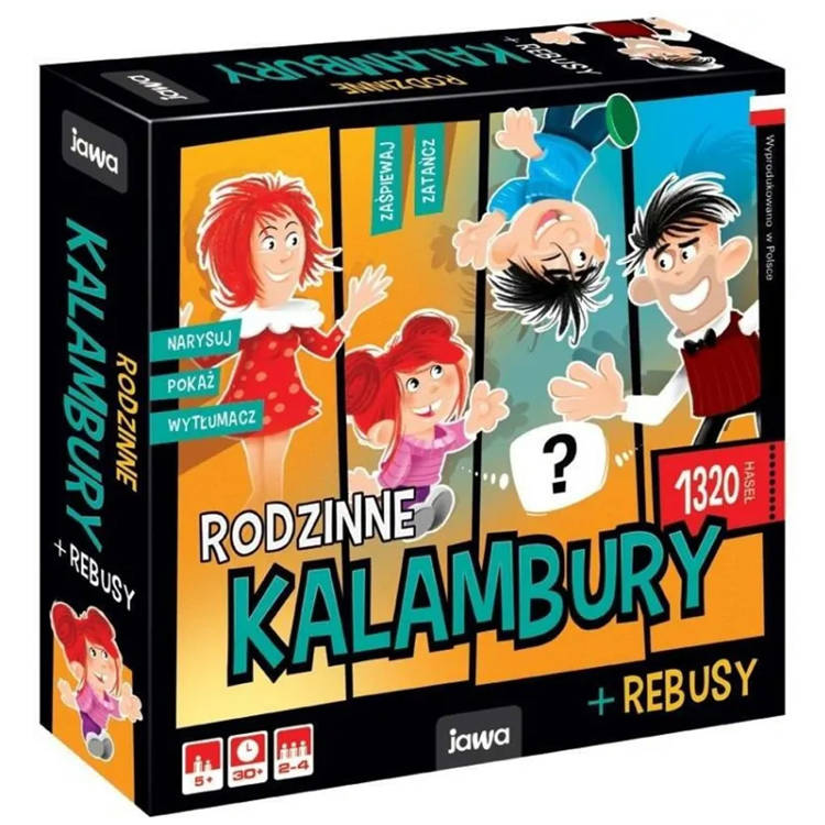 mamido Jawa Rodinná hra kalambúry a rébusy
