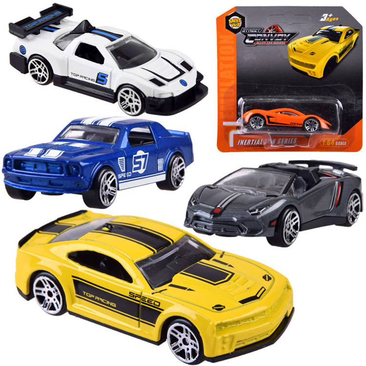 mamido Kovové autíčko s pružinami model 1:64