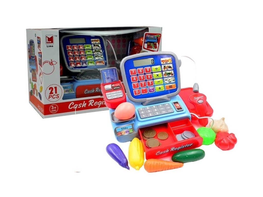 mamido Interaktívne dotyková pokladňa so zvukovými efektmi