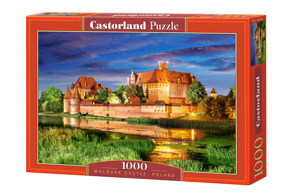 mamido Puzzle 1000 dielikov Zámok Malbork, Poľsko