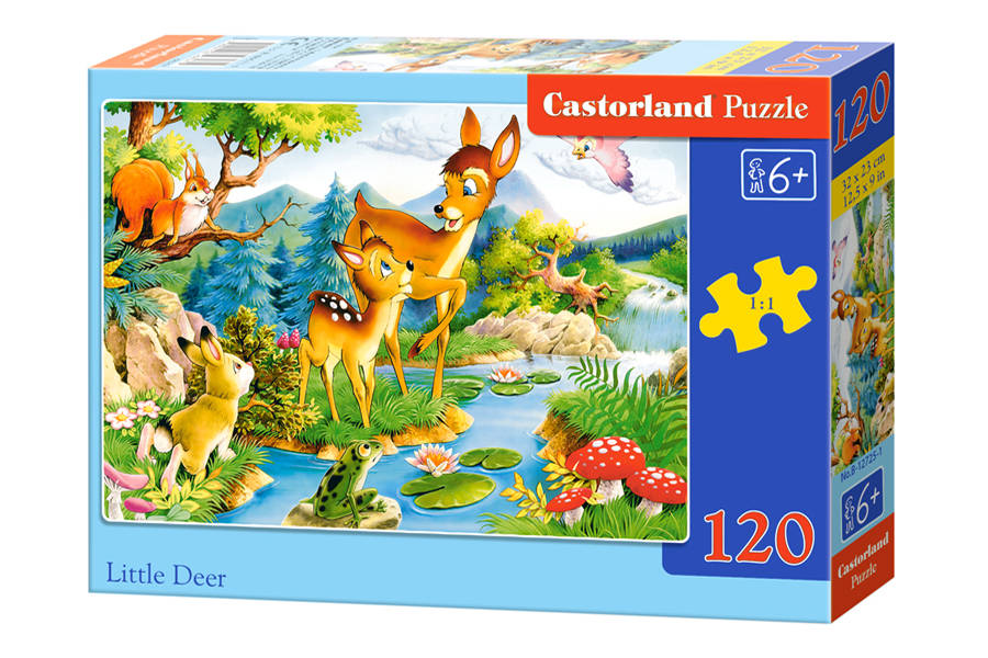 mamido Puzzle 120 dielikov Malý Jeleň
