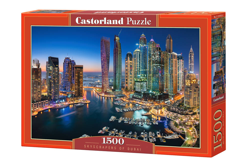 mamido Puzzle 1500 dielikov Mrakodrapy Dubaja