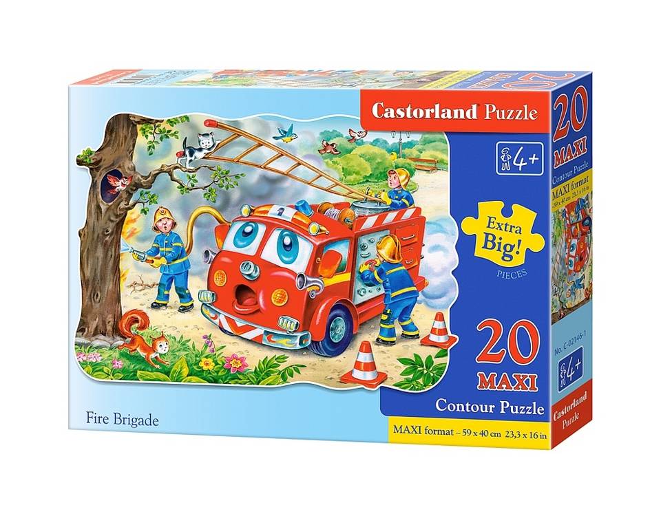 mamido Puzzle 20 dielikov MAXI Hasičská jednotka