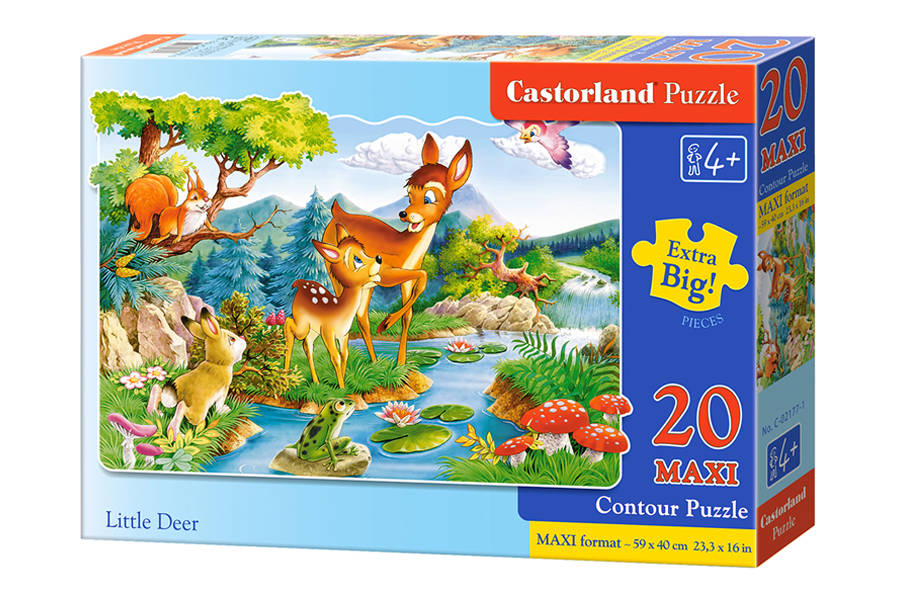 mamido Puzzle 20 dielikov MAXI Malý Jeleň