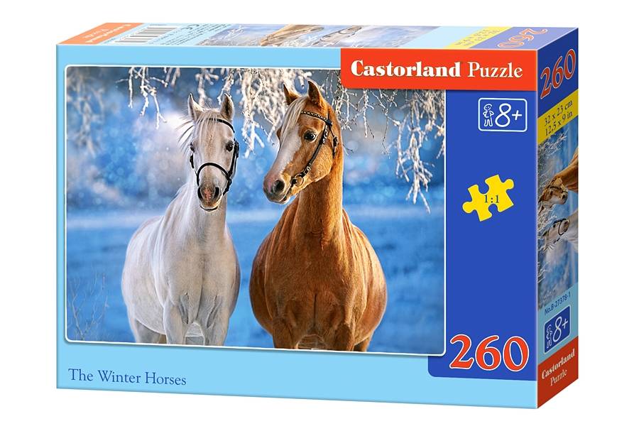 Puzzle 260 dielikov Zimné kone