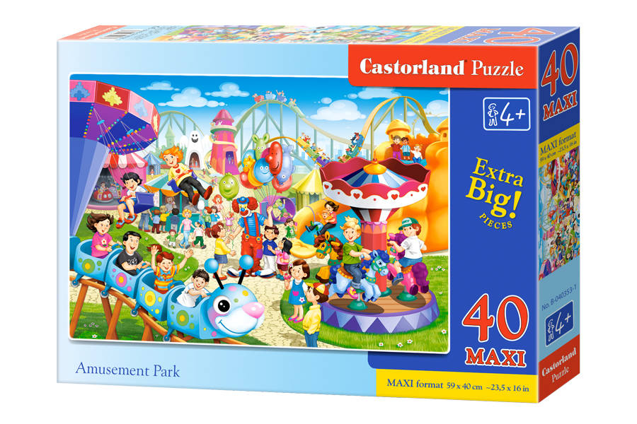 mamido Puzzle 40 dielikov MAXI Lunapark