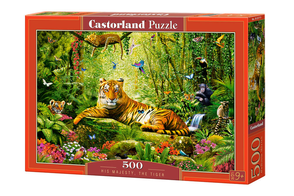 mamido Puzzle 500 dielikov Jeho Veličenstvo Tiger