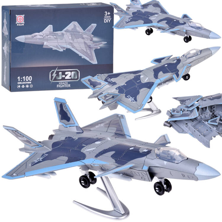 mamido Stavebnica bojové lietadlo J-20 model 1:100