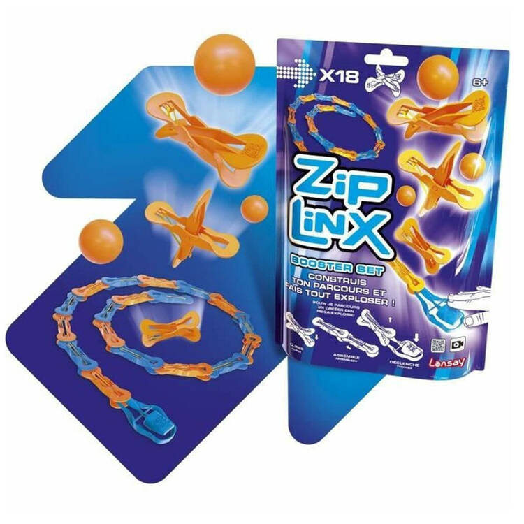 Šialené stavebné kocky Zip Linx kreatívna sada stav a hraj sa